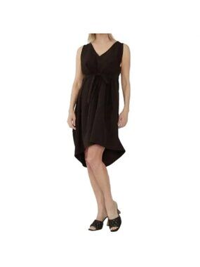 NEW Brian Bailey Black A-Line Sleeveless Dress - Medium